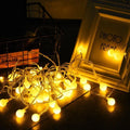 Garland Lights Outdoor Lamp Wedding Garden Fairy Lights Christmas Decoration 10M USB/Battery Power Ball LED String Lights